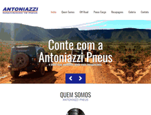 Tablet Screenshot of antoniazzipneus.com